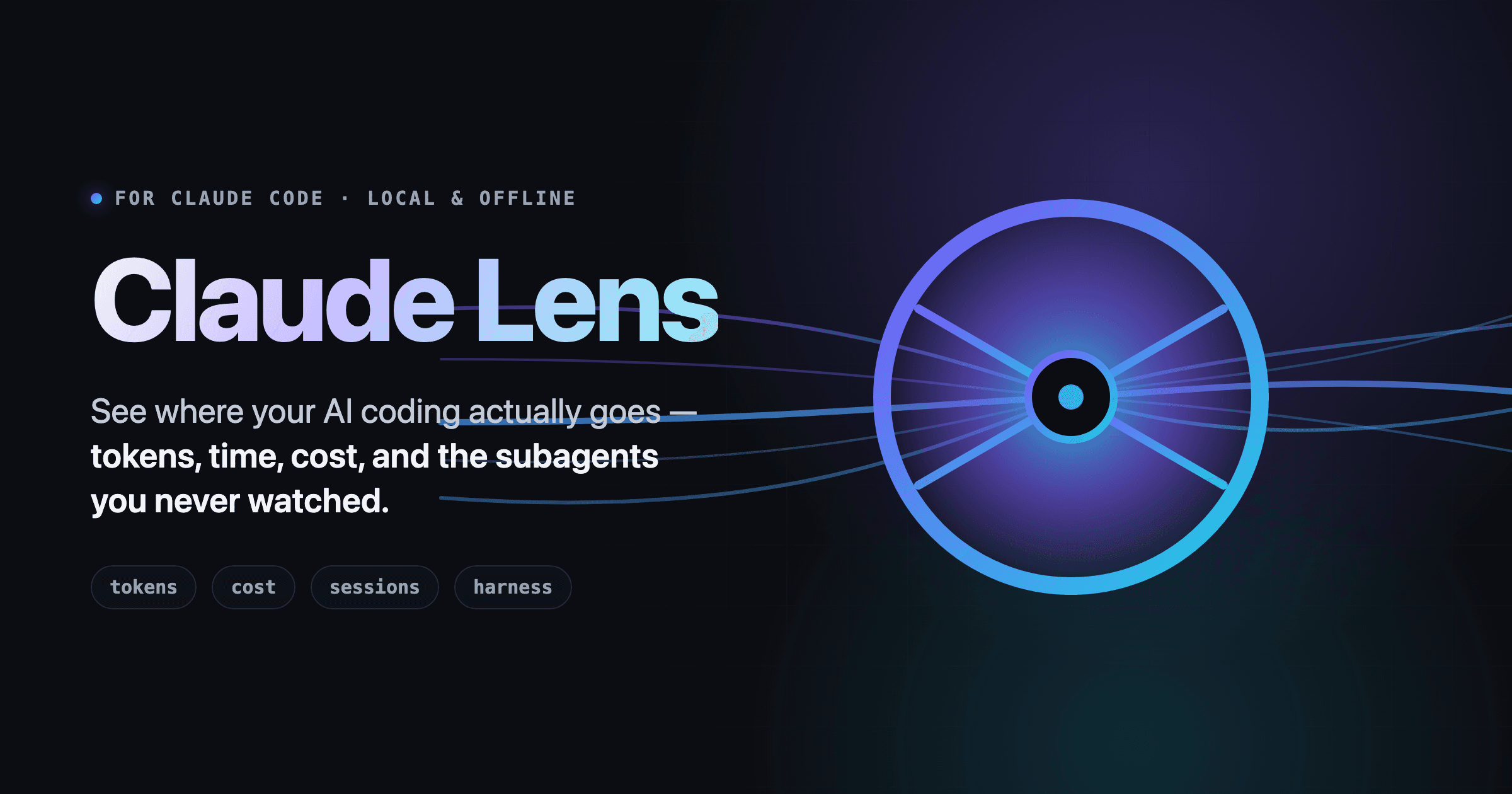 I ran AI agents for weeks and could not see where the time or the tokens went. So I built a lens for it.